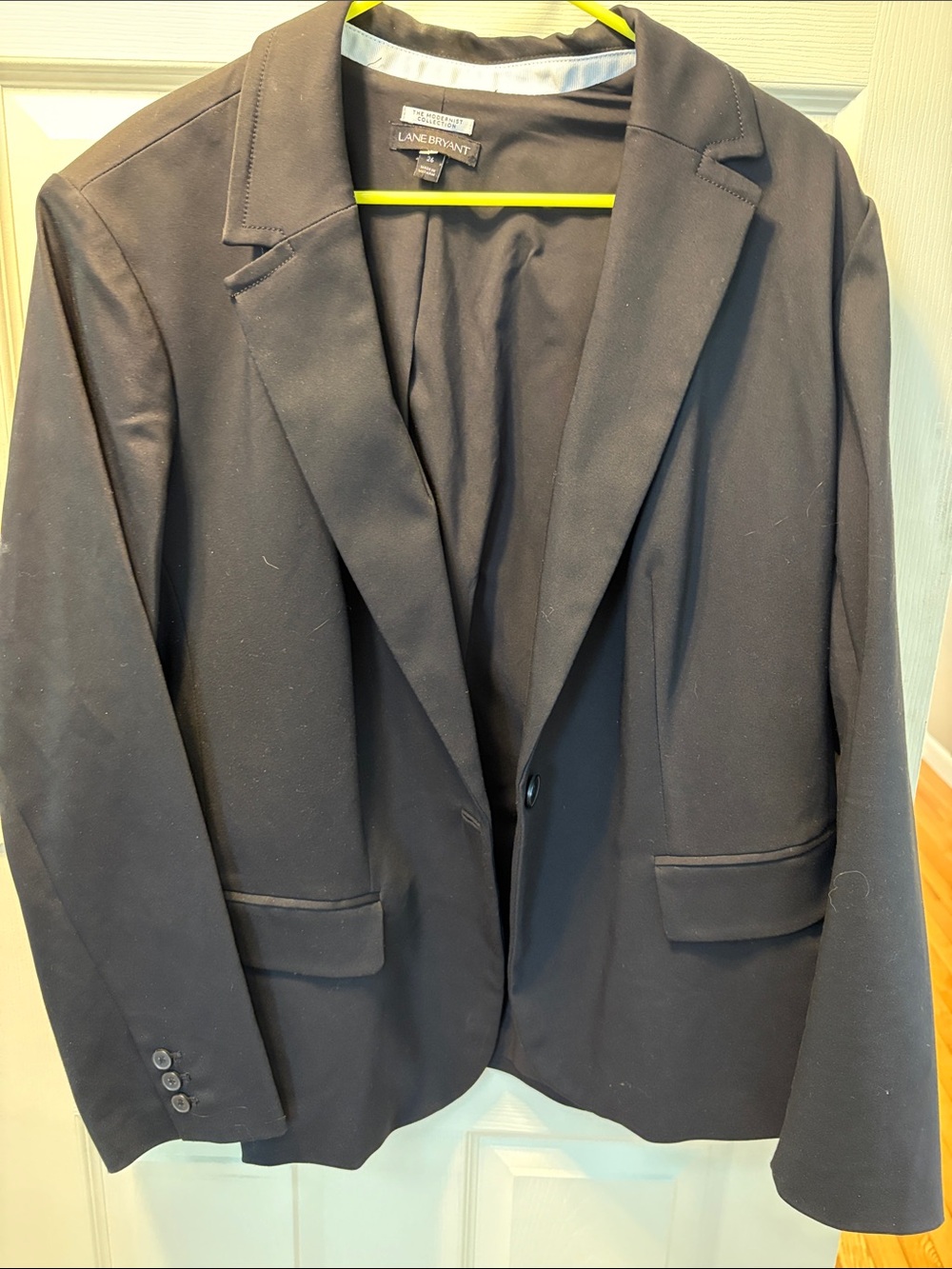 Lane Bryant Black Women's Blazer - Classic Single-Button Sport Coat